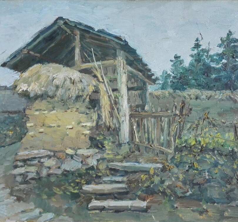 油画《农舍》.jpg