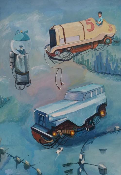 杨巡巡《未来飞车》 杨巡巡《未来飞车》