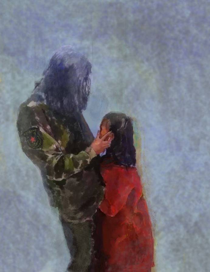 《暂别》 冯唐煌（A1912） 水彩