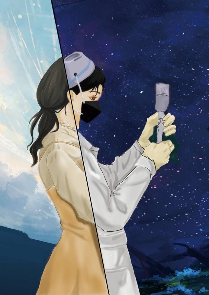 《巾帼英雄》 杨康 （A1761）板绘