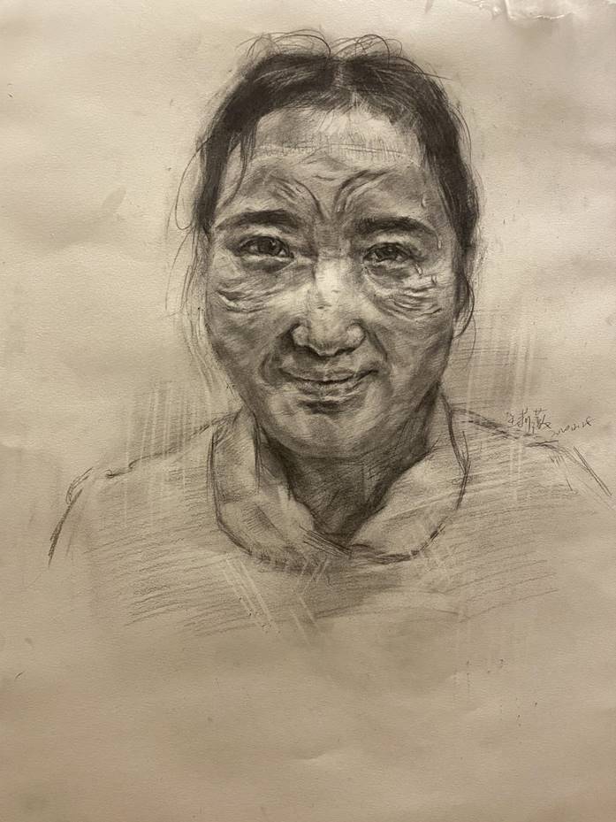 最美的皮      王莉薇     铅笔      4k