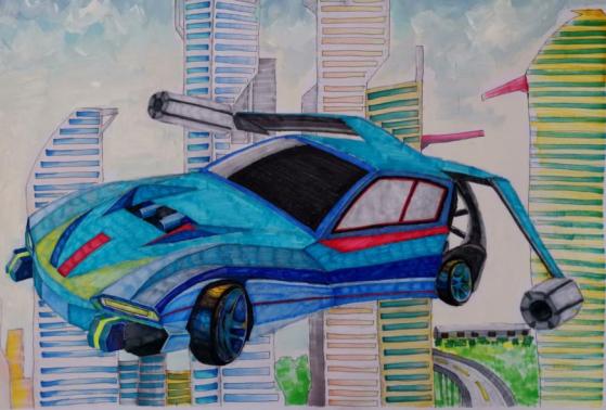 贾泽佳《空中飞车》 贾泽佳《空中飞车》