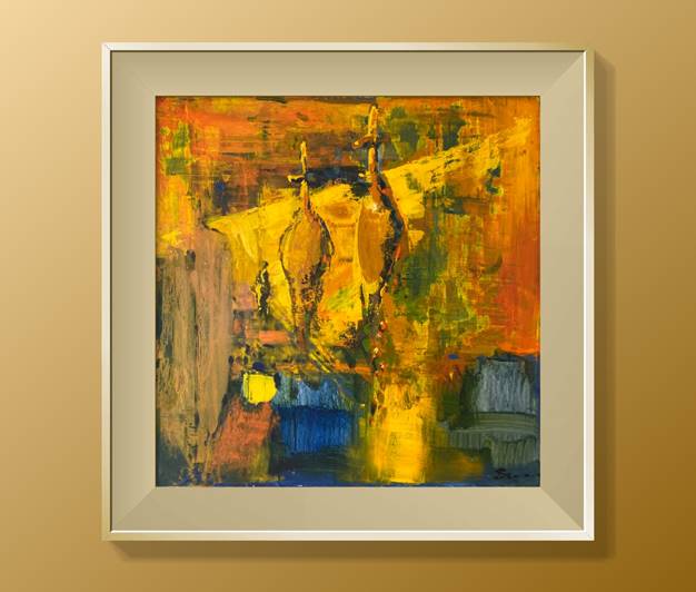 《寂静的战场》 李帅 油画